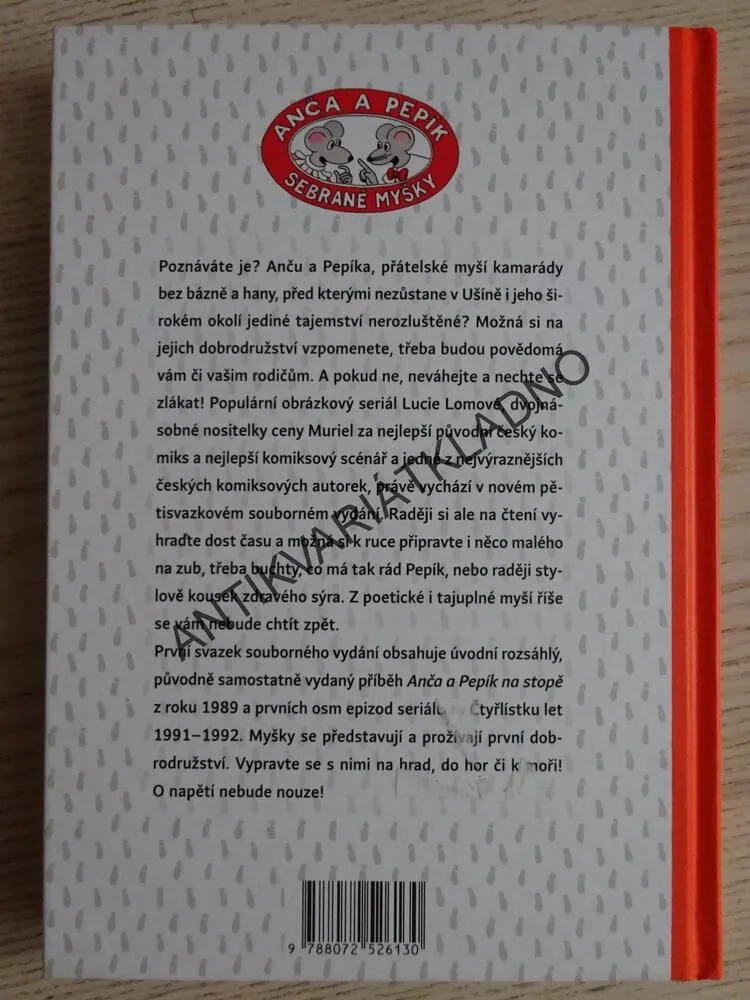 ANČA A PEPÍK, LUCIE LOMOVÁ, **an