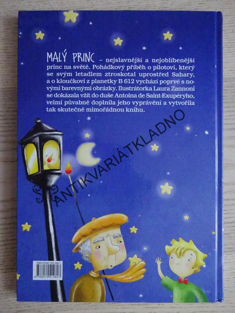 MALÝ PRINC, ANTOINE DE SAINT-EXUPERY, **an