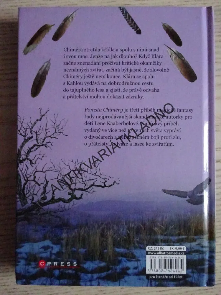 DIVOČARKA, POMSTA CHIMÉRY, LENE KAABERBOLOVÁ, **an