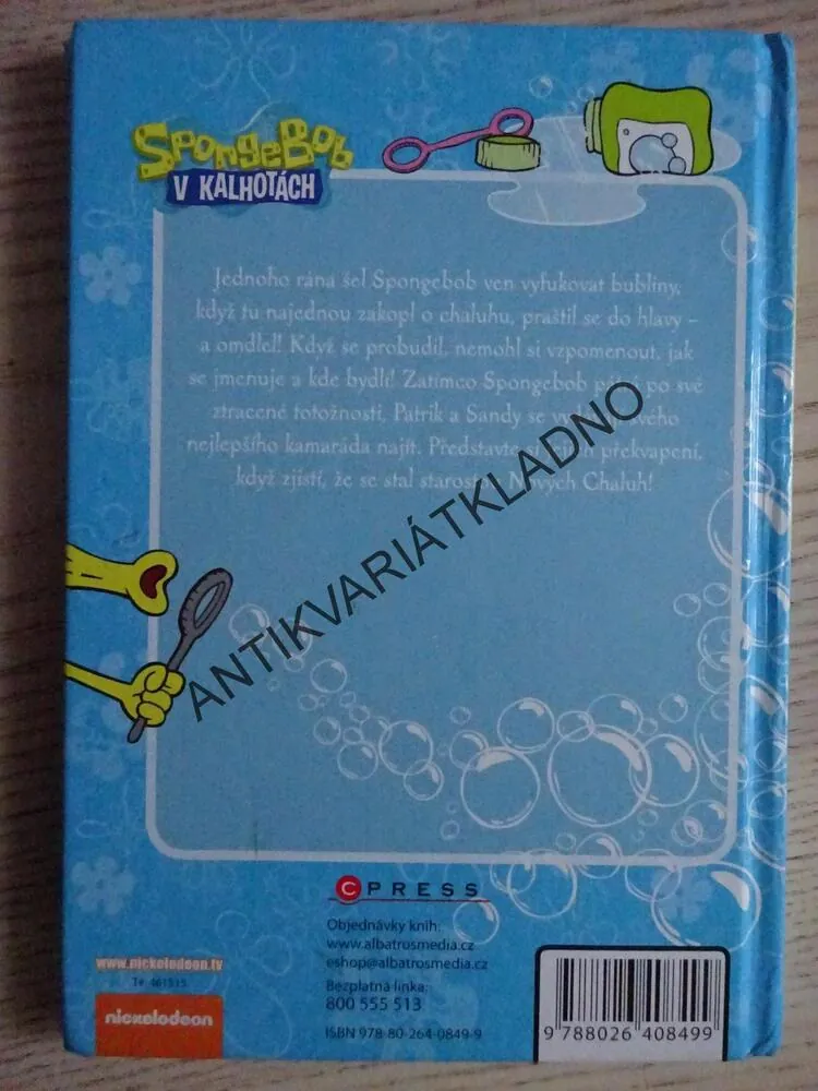 Z LÁSKY K BUBLINÁM, SPONGEBOB, **an