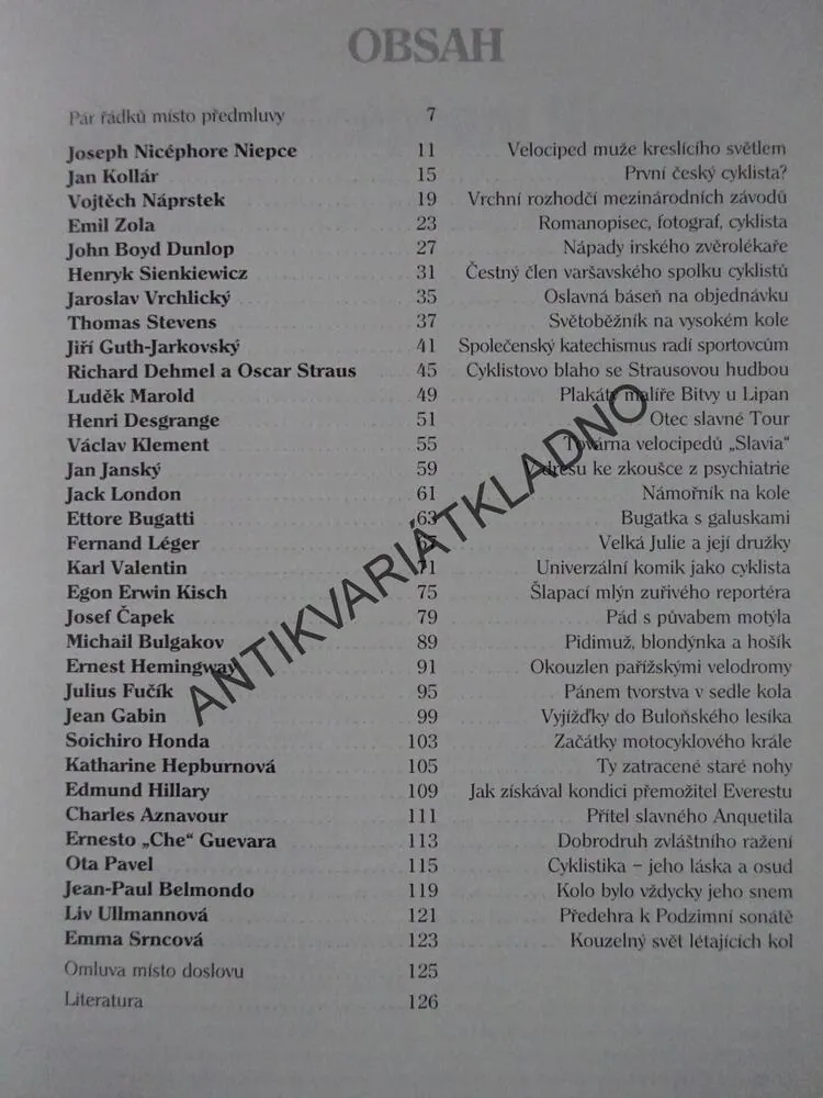 OSOBNOST A BICYKL, II. DÍL, IVO HRUBÍŠEK, **an