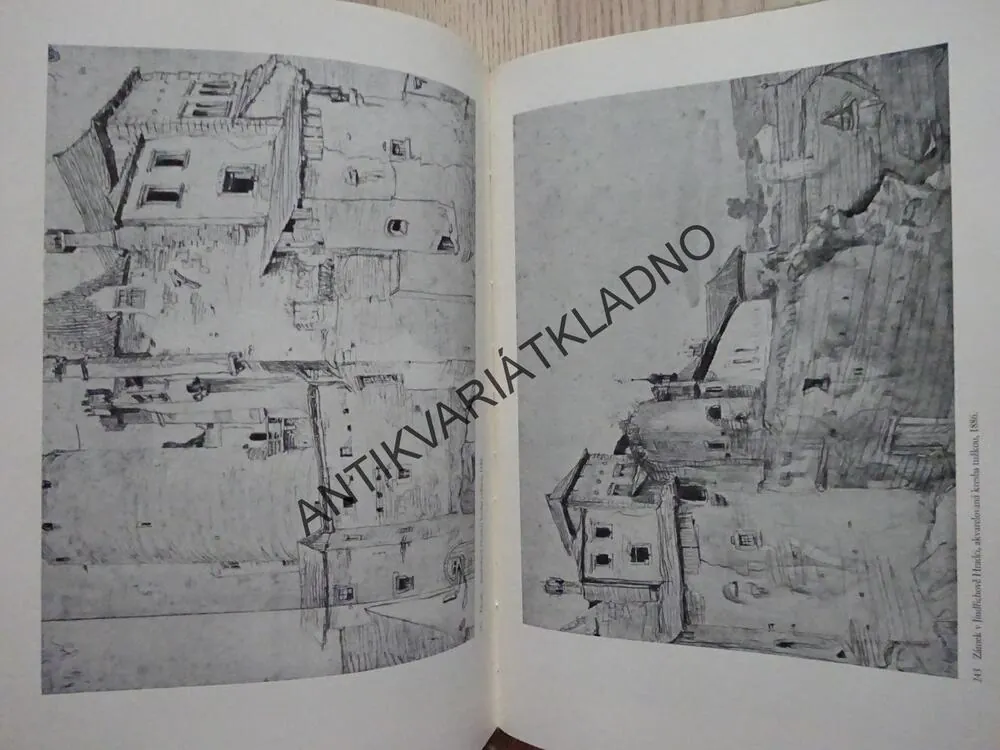 HANUŠ SCHWAIGER, MIROSLAV LAMAČ , VÝTVARNÉ UMĚNÍ, 1957, **an