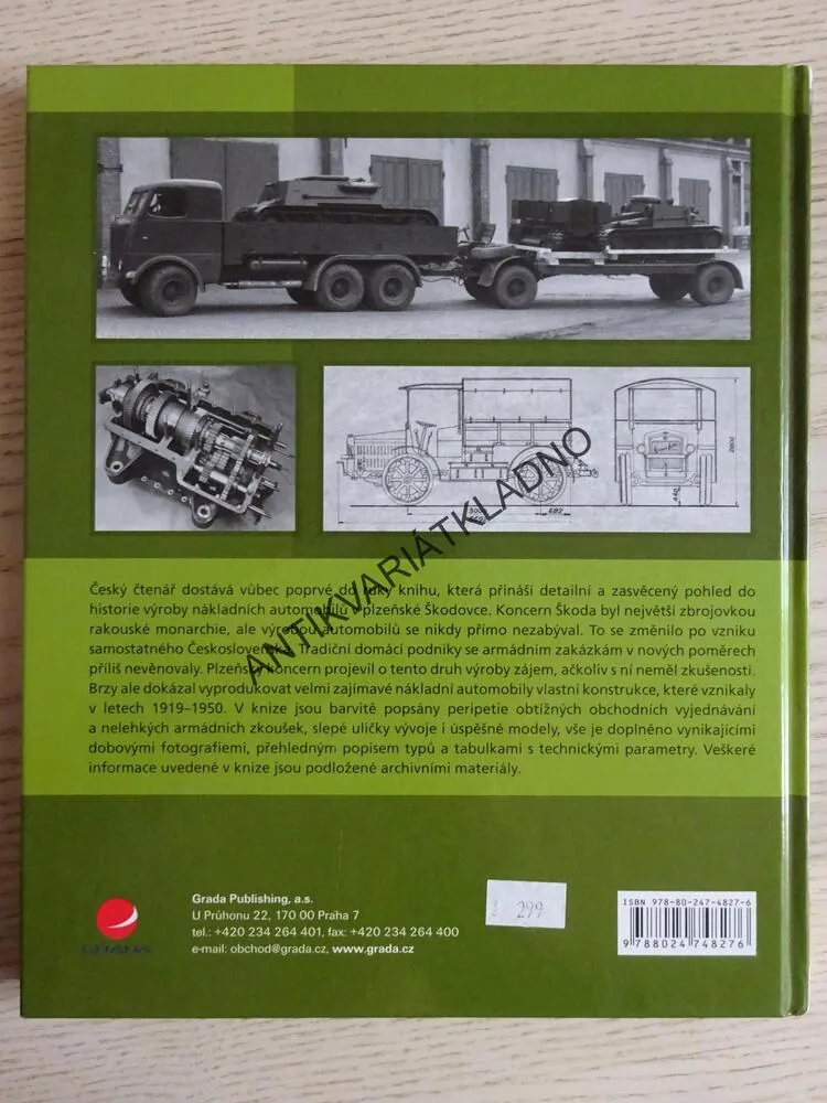 VOJENSKÉ NÁKLADNÍ AUTOMOBILY ŠKODA, FRANTIŠEK KUSOVSKÝ, **an