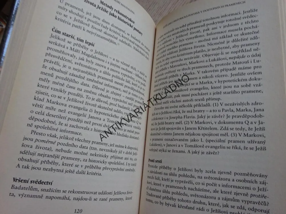 ŠIFRA MISTRA LEONARDA, PRAVDA A SMYŠLENKY, BART D. EHRMAN, **an