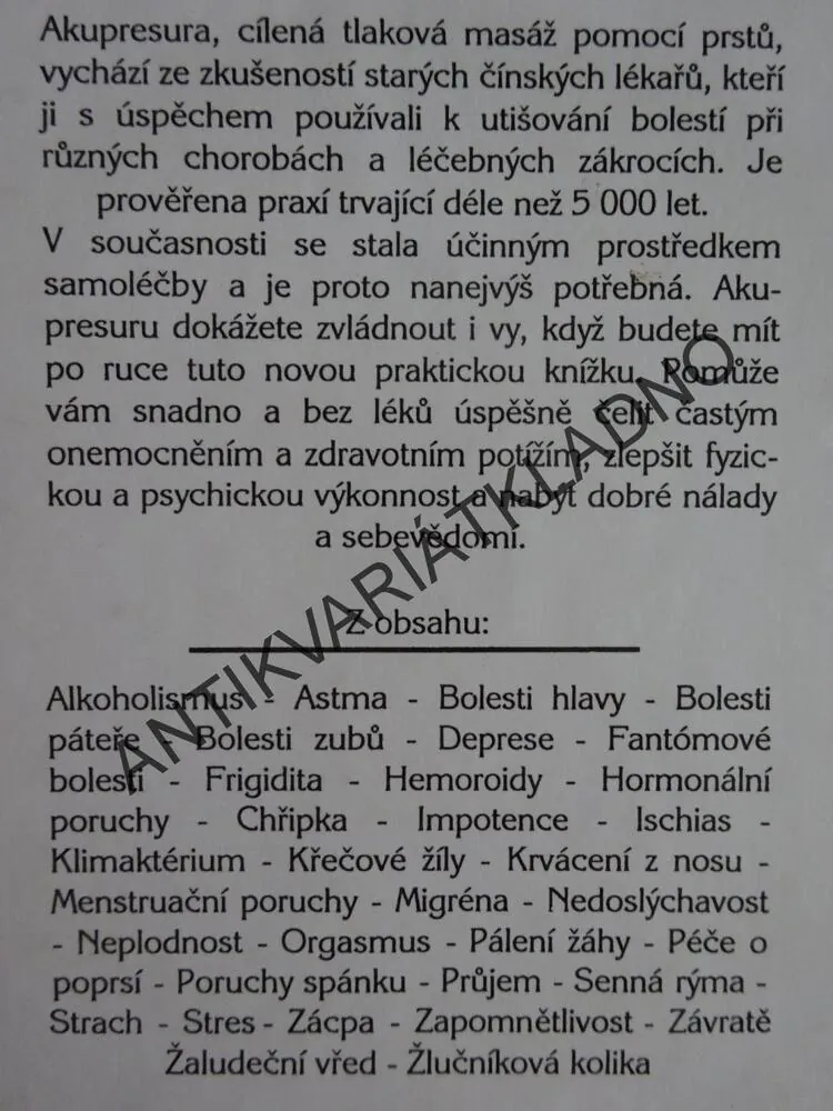 AKUPRESURA PŮSOBÍ OKAMŽITĚ, WOLF C. EBNER, **an