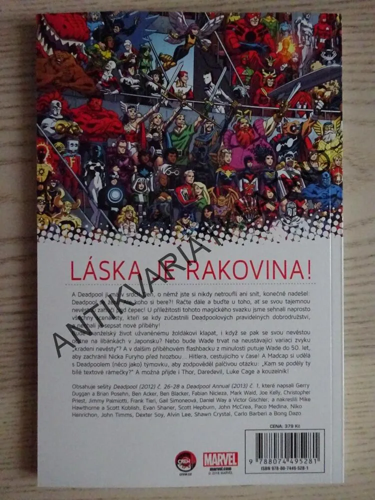 DEADPOOL SE ŽENÍ, MARVEL KOMIKS, **an