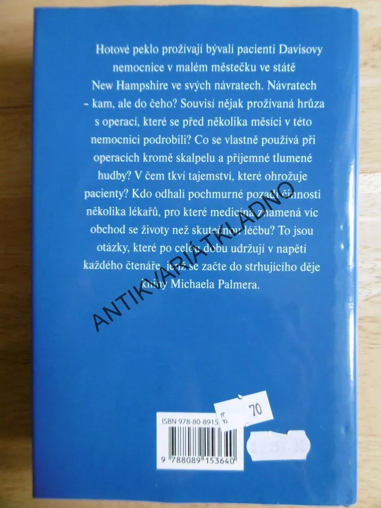 PEKLO NÁVRATŮ, MICHAEL PALMER