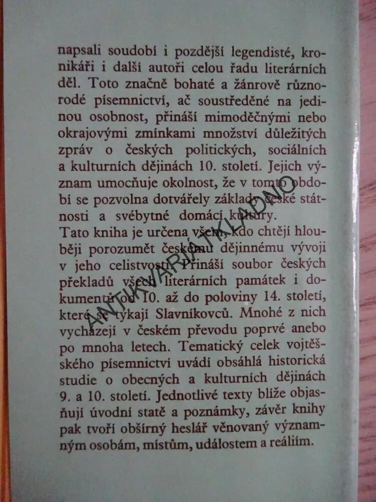 SLAVNÍKOVCI VE STŘEDOVĚKÉM PÍSEMNICTVÍ, **an