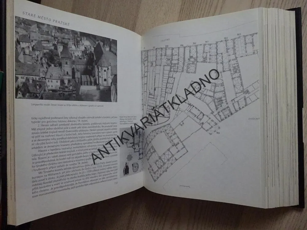 STARÉ MĚSTO PRAŽSKÉ, ARCHITEKTONICKÝ A URBANISTICKÝ VÝVOJ, DOBROSLAV LÍBAL, JAN MUK, **an
