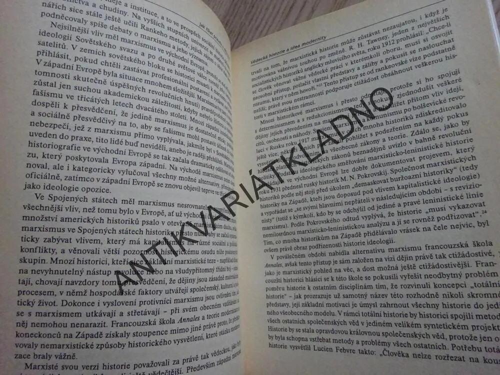 JAK ŘÍKAT PRAVDU O DĚJINÁCH, APPLEBYOVÁ, HUNTOVÁ, JACOBOVÁ, **an