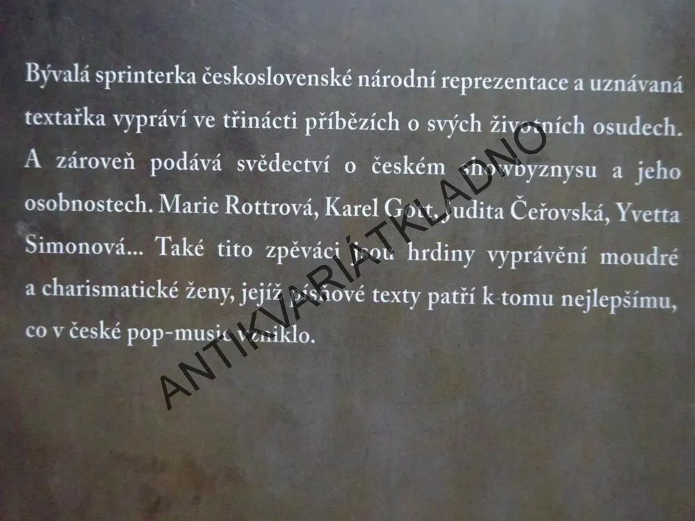 POVOLÁNÍ TEXTAŘKA... V DŮCHODU?, JIŘINA FIKEJZOVÁ, **an