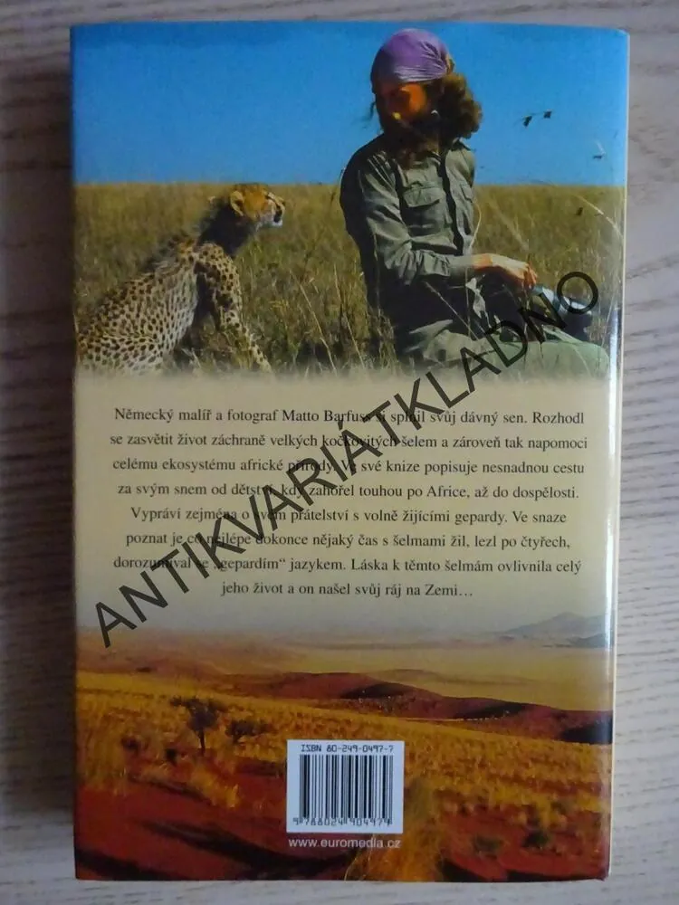 HLEDÁNÍ RÁJE, MŮJ ŽIVOT S GEPARDY, MATTO BARFUSS, **an