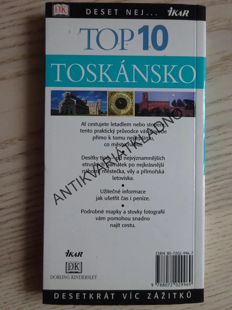 TOP 10 TOSKÁNSKO, DESET NEJ..., **an
