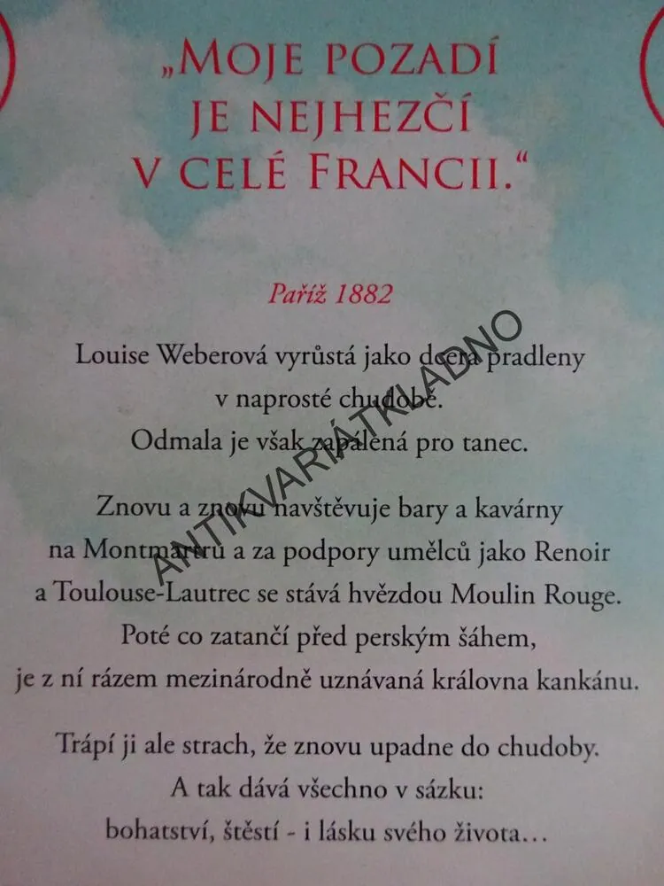 TANEČNICE Z MOULIN ROUGE, TANJA STEINLECHNEROVÁ, **an