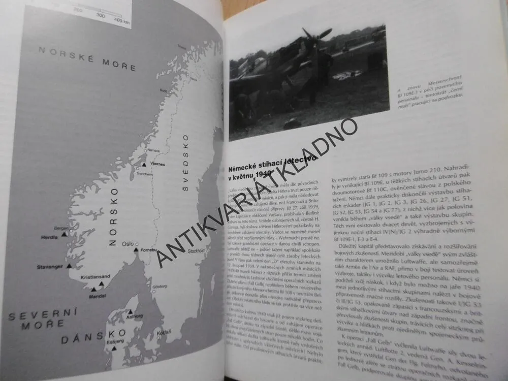 MESSERSCHMITT BF 109, ŠNAJDR, LETECTVÍ, **an