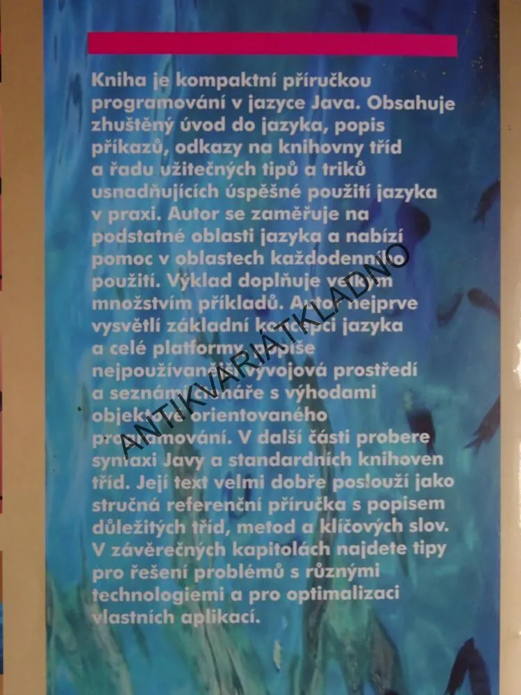 JAVA 2, PŘÍRUČKA PROGRAMÁTORA, FLORIAN HAWLITZEK, **an
