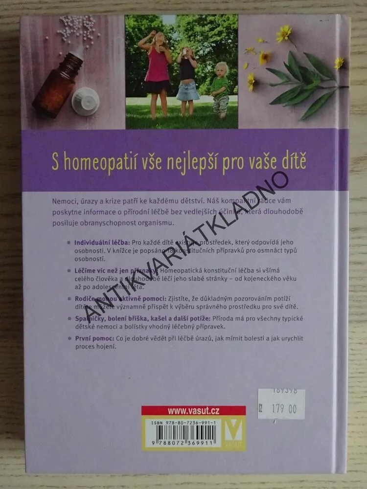 HOMEOPATIE PRO DĚTI, ANNE SPARENBORG-NOLTE,  **an
