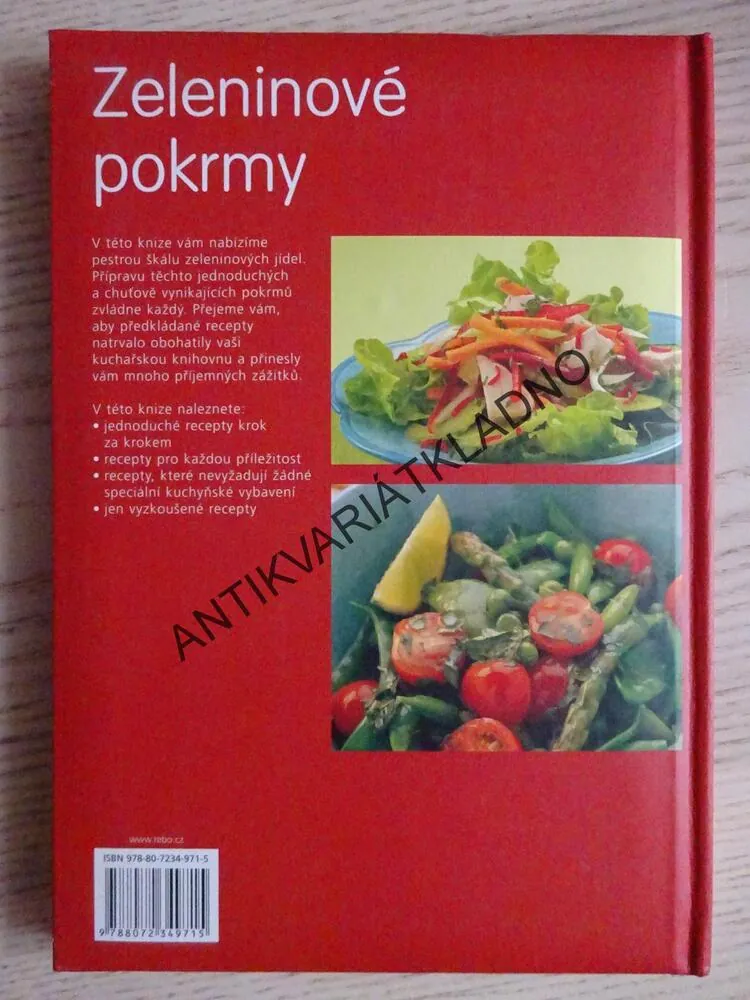ZELENINOVÉ POKRMY, VAŘÍME S CHUTÍ, **an