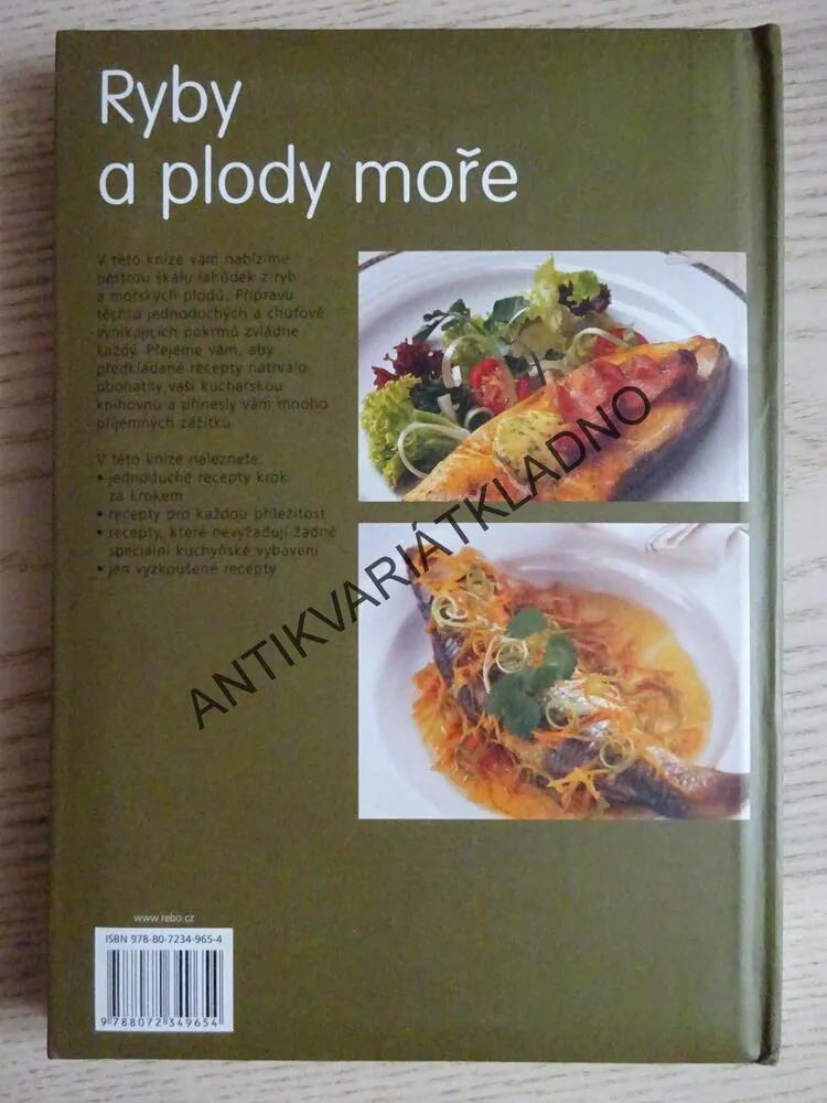 RYBY A PLODY MOŘE, VAŘÍME S CHUTÍ, **an