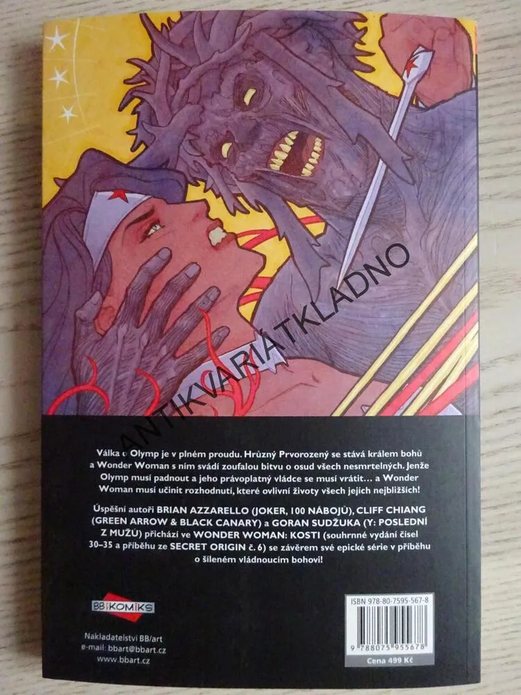 WONDER WOMAN, KOSTI, KOMIKS DC COMICS, **an