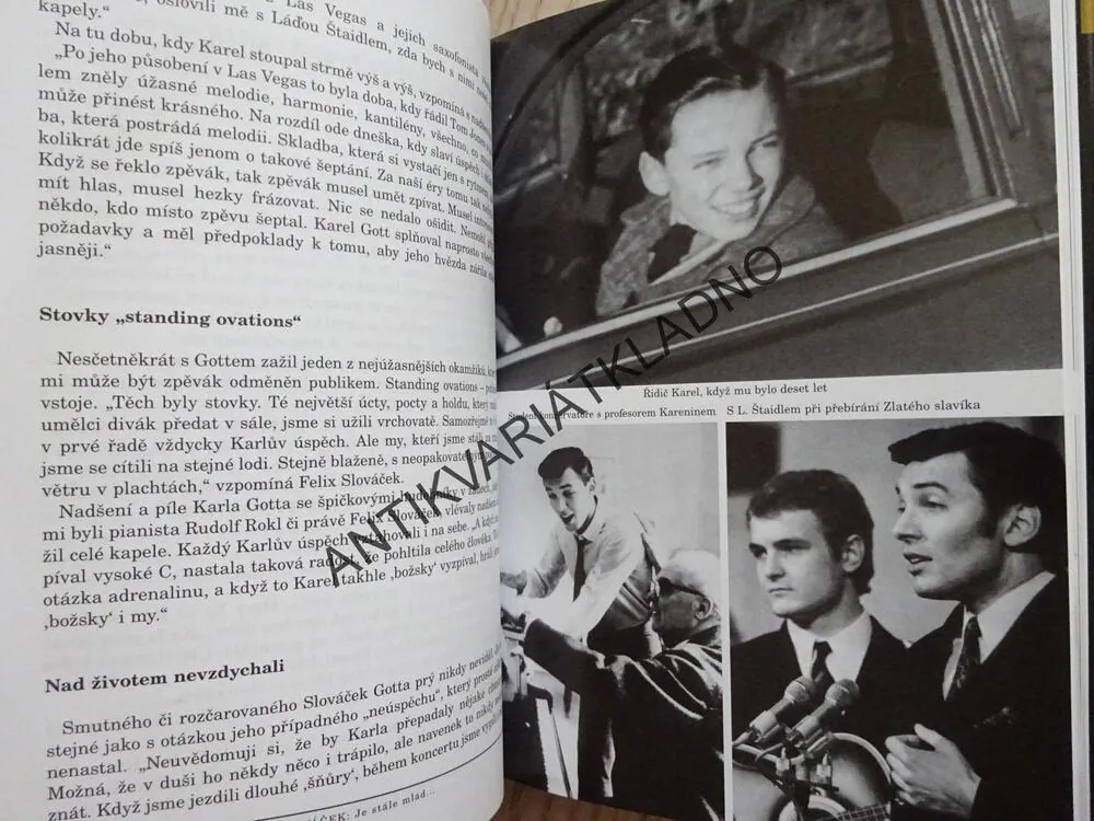 POSEL DOBRÝCH ZPRÁV ANEB JÁ ŽIL, JAK JSEM ŽIL... KAREL GOTT, **an
