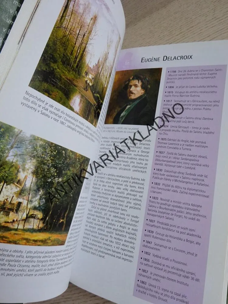 MISTŘI SVĚTOVÉHO MALÍŘSTVÍ, IMPRESIONISMUS, MELISSA RICKETTS, **an