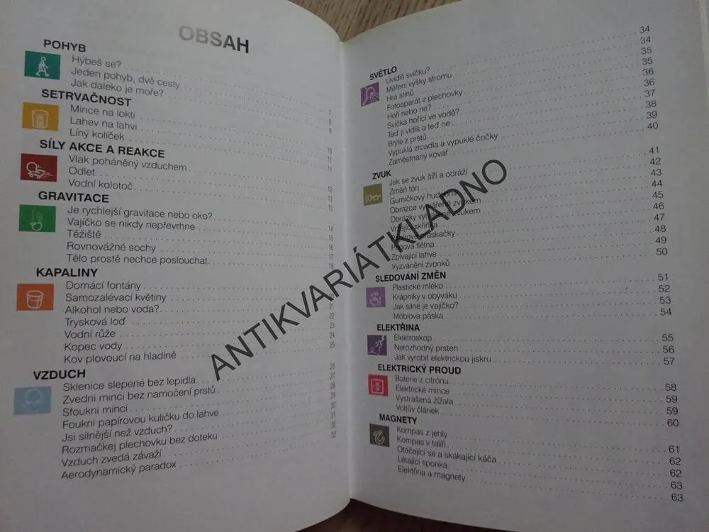 MALÝ VĚDEC 2., EXPERIMNENTY, KTERÉ ,ŮŽETE PROVÁDĚT I DOMA, SENCANSKI, **an