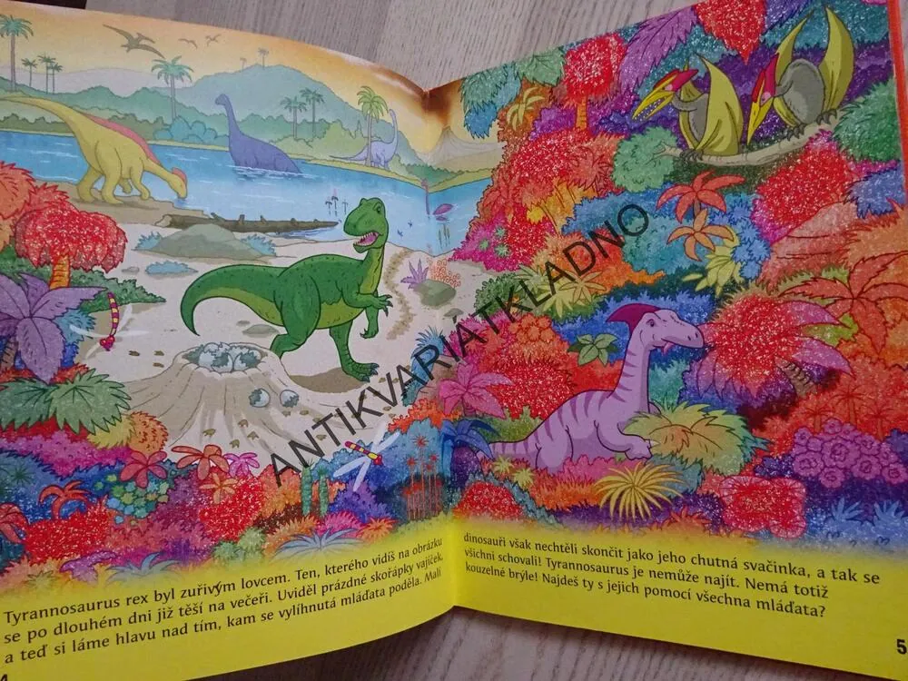 DINOSAUŘI, DOBRODRUŽSTVÍ S KOUZELNÝMI BRÝLEMI, bez BRÝLÍ, **an