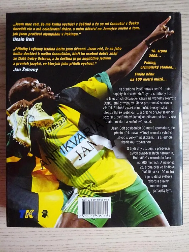 USAIN BOLT, 9.58, **an
