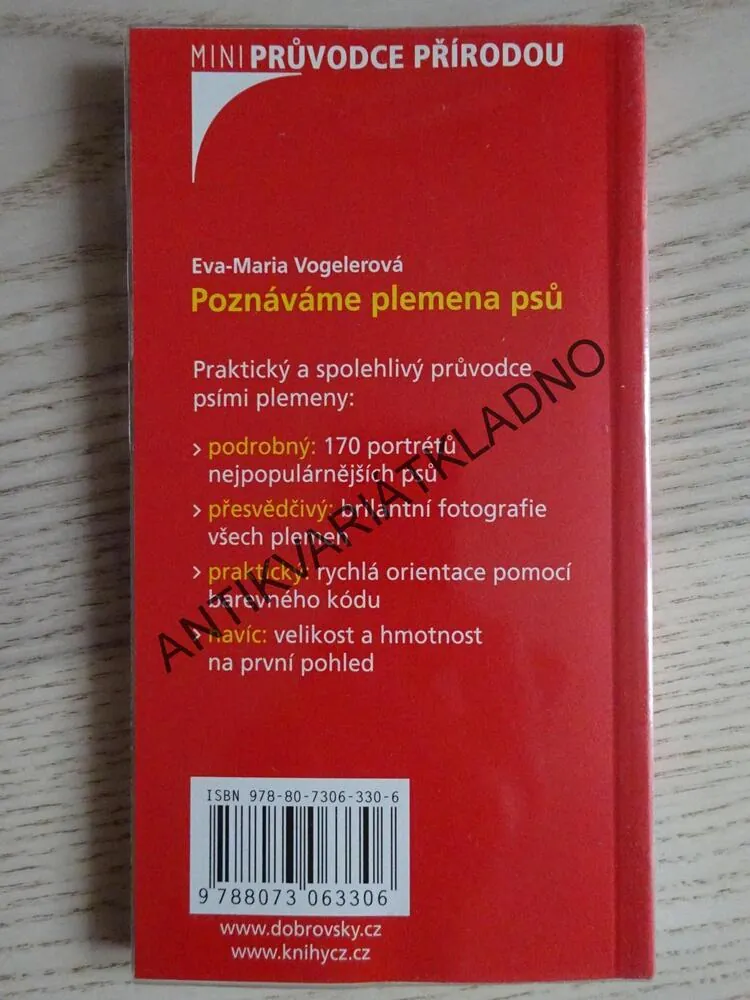 POZNÁVÁME PLEMENA PSŮ, EVA-MARIA VOGELEROVÁ, **an
