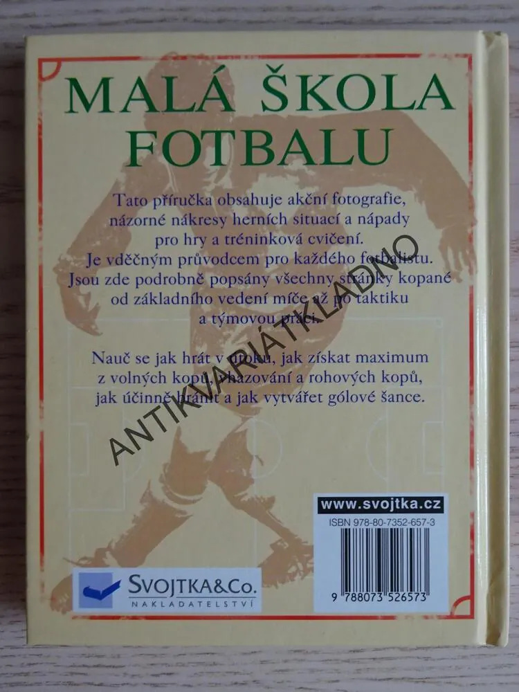 MALÁ ŠKOLA FOTBALU, **an