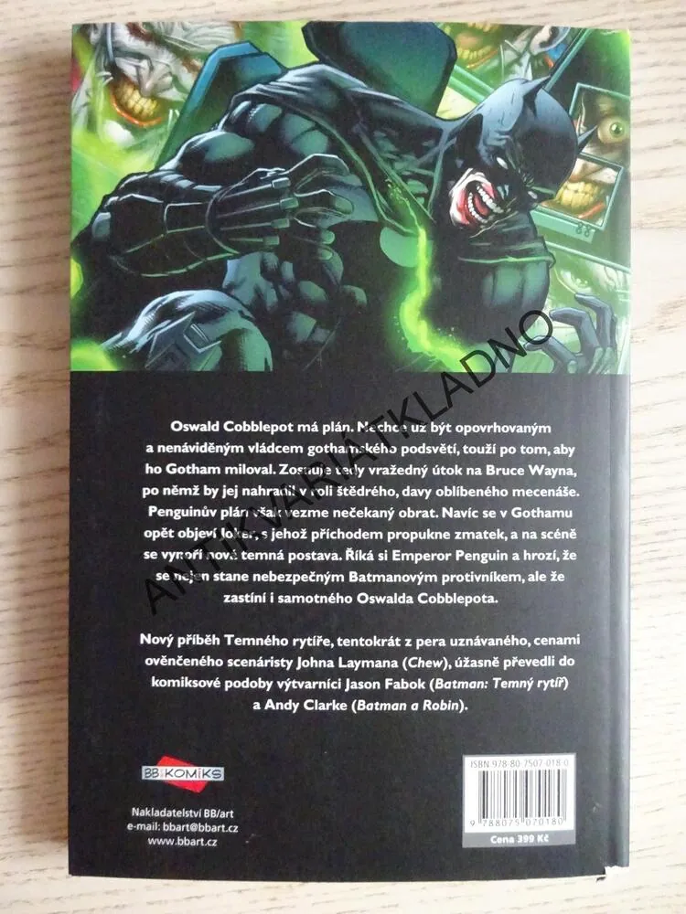 BATMAN, DETECTIVE COMICS, IMPERÁTOR PENGUIN, KOMIKS DC COMICS, **an