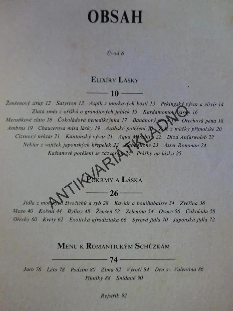 POKRMY A LÁSKA, MAX DE ROCHE, **an