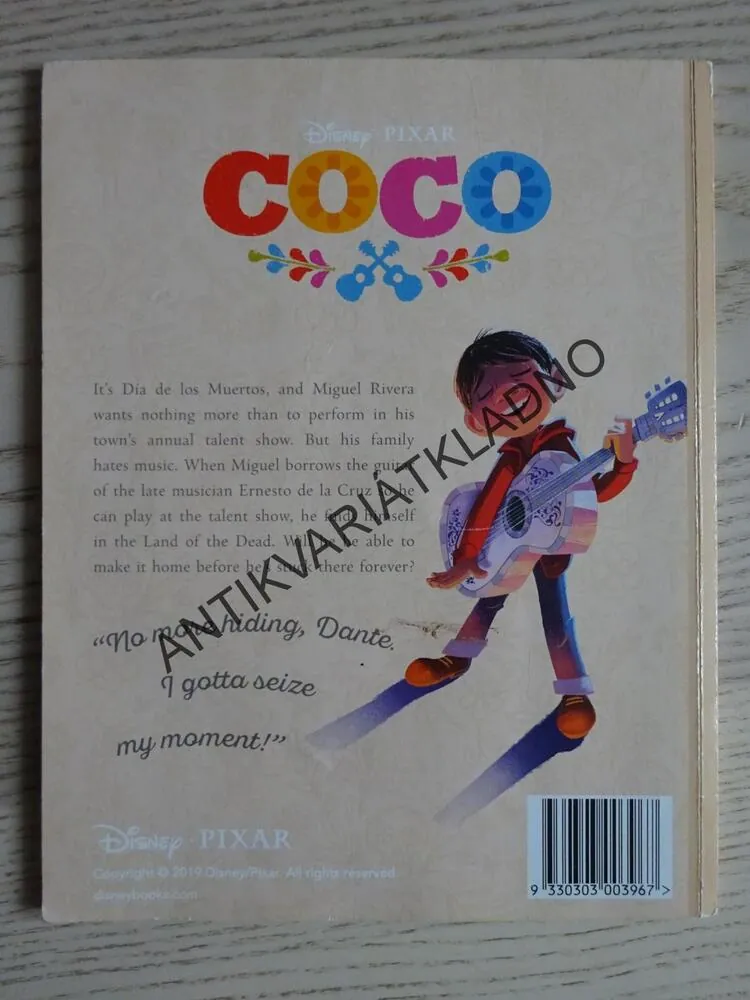 COCO, WALT DISNEY, ANGLICKY