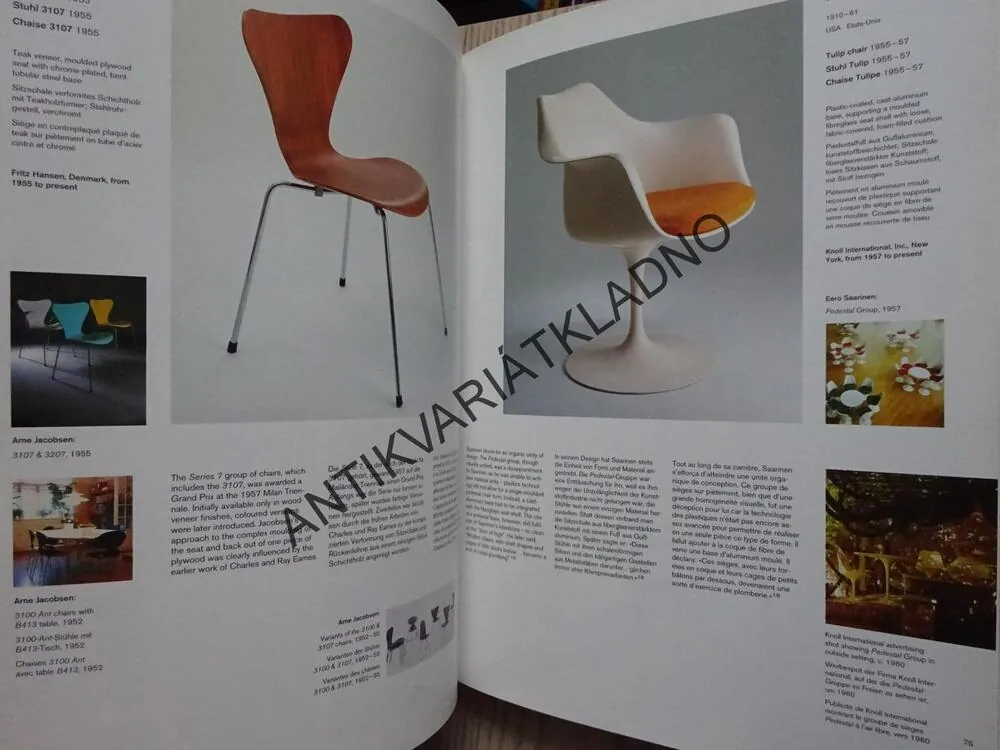 MODERN CHAIRS, CHARLOTTE AND PETER FIELL, VÍCEJAZYČNÉ, **an