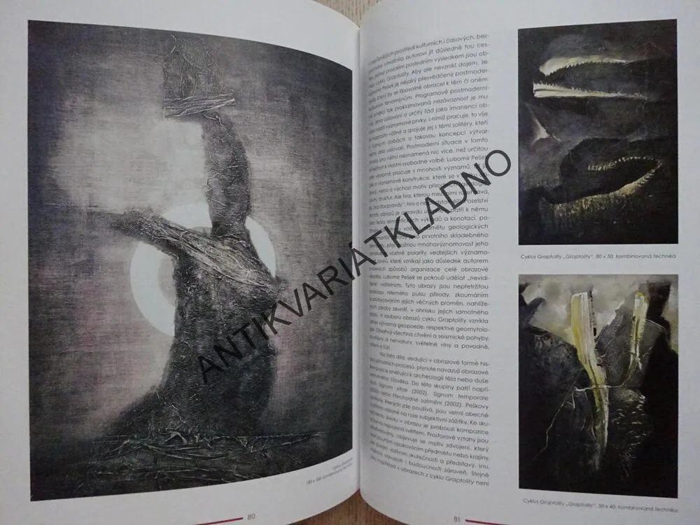 STŘEDOČESKÉ UMĚNÍ, LUBOMÍR PEŠEK, VLASTIMIL TETIVA, **an