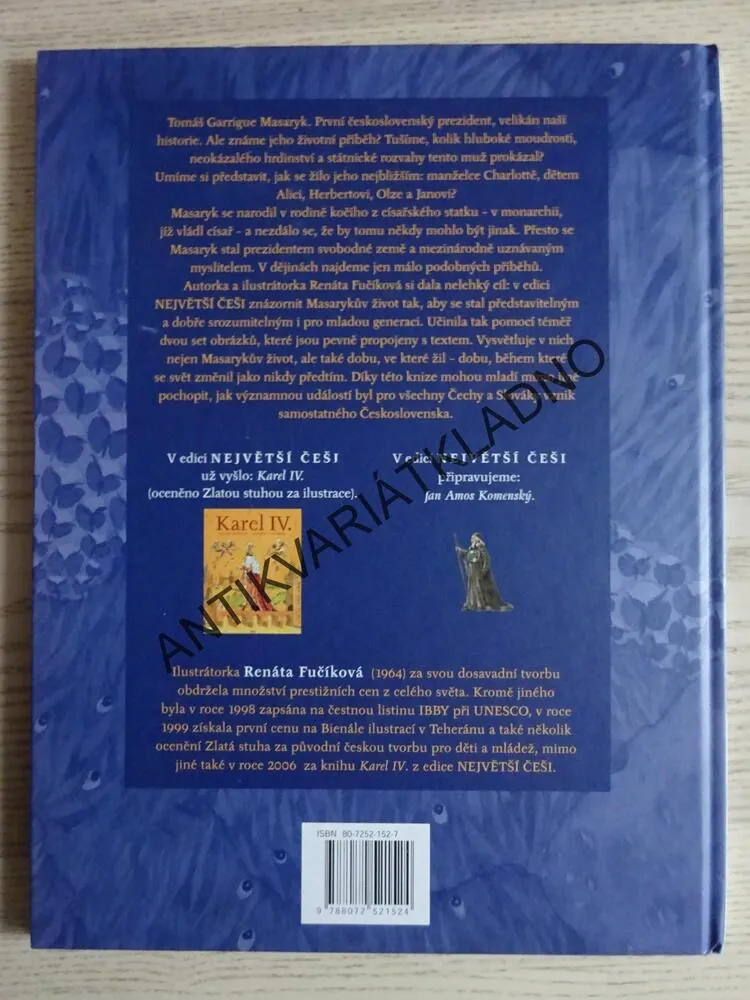 TOMÁŠ GARRIGUE MASARYK, RENÁTA FUČÍKOVÁ, **an