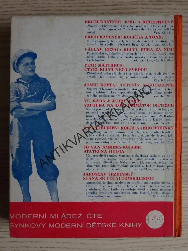 KULIČKA A TONÍK, ERICH KÄSTNER , **an