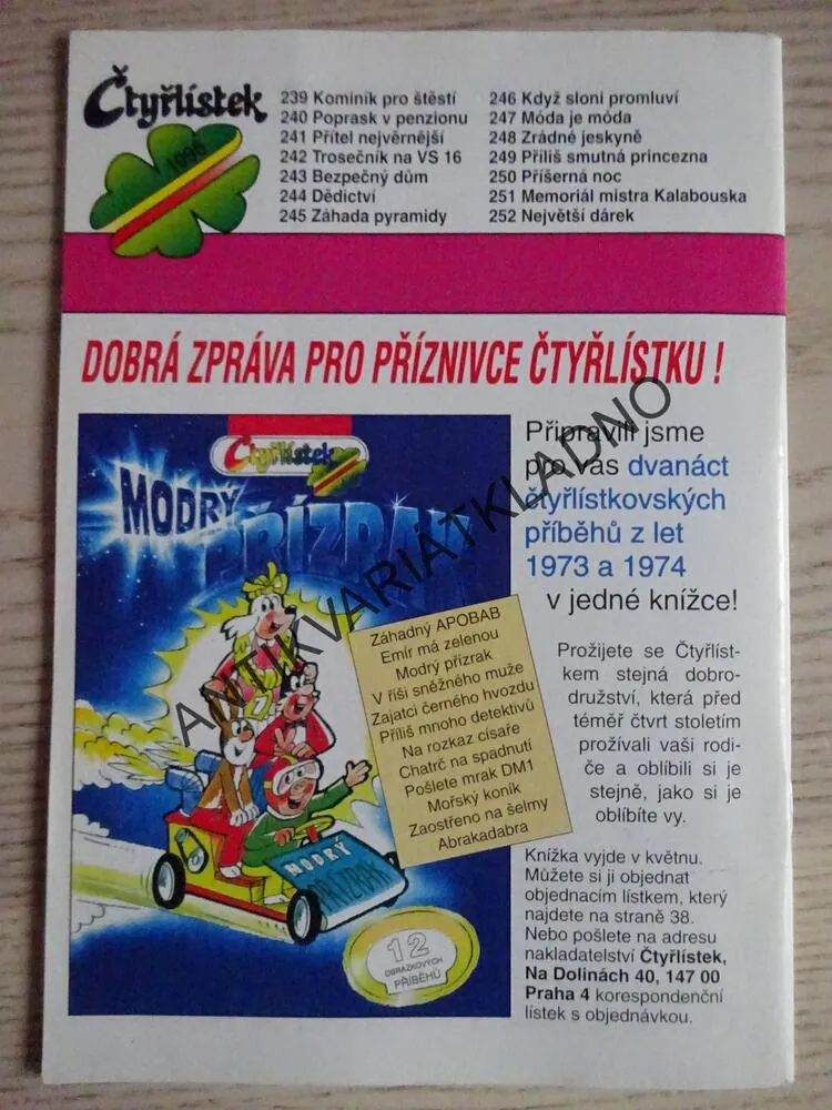 ČTYŘLÍSTEK 243 - BEZPEČNÝ DŮM