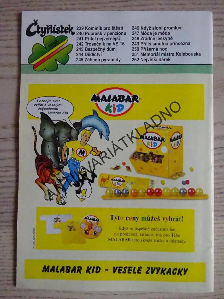 ČTYŘLÍSTEK 245 - ZÁHADA PYRAMIDY