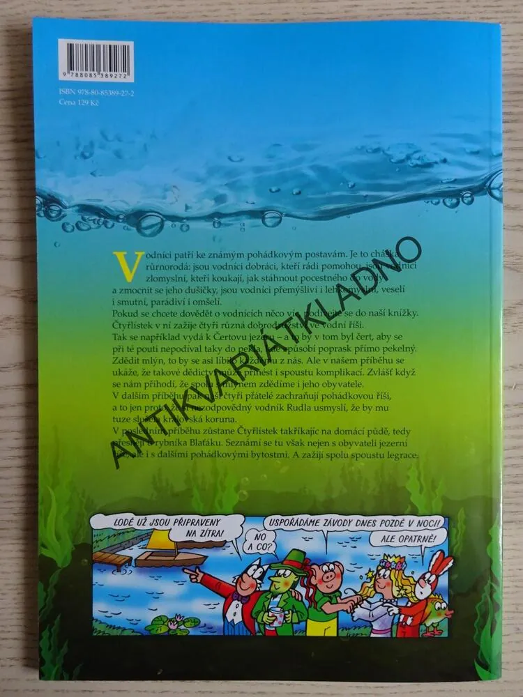 4 VODNICKÉ PŘÍBĚHY, ČTYŘLÍSTEK, JAROSLAV NĚMEČEK, LAMKOVÁ, **an