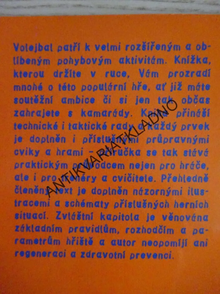 VOLEJBAL, OLDŘICH KAPLAN, **an