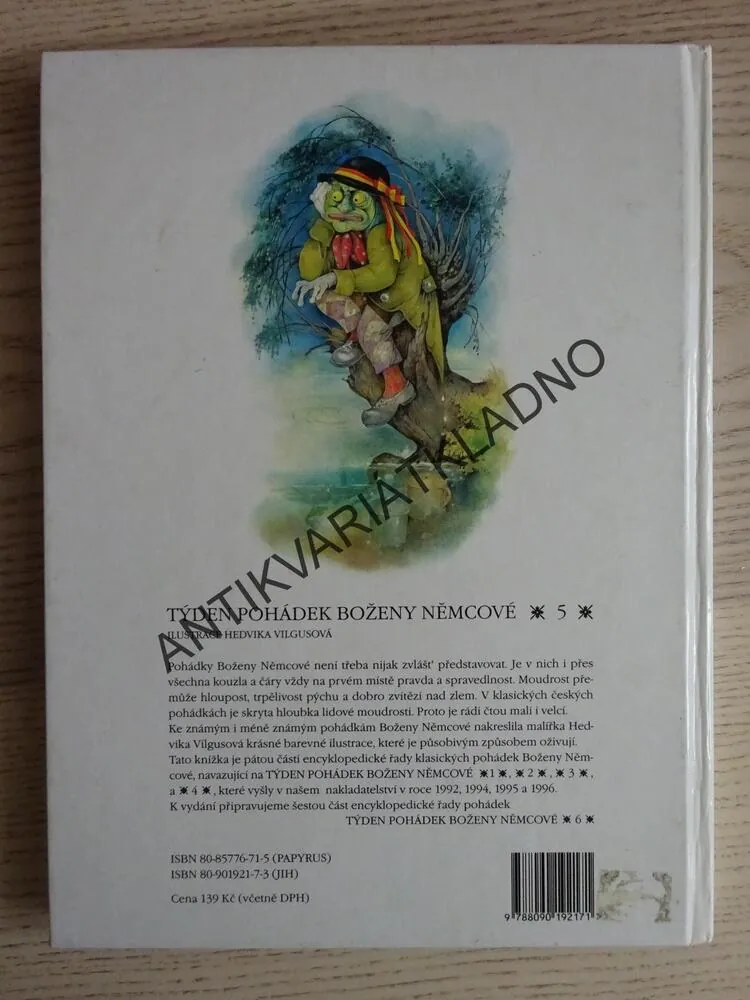 TÝDEN POHÁDEK BOŽENY NĚMCOVÉ, BOŽENA NĚMCOVÁ, **an
