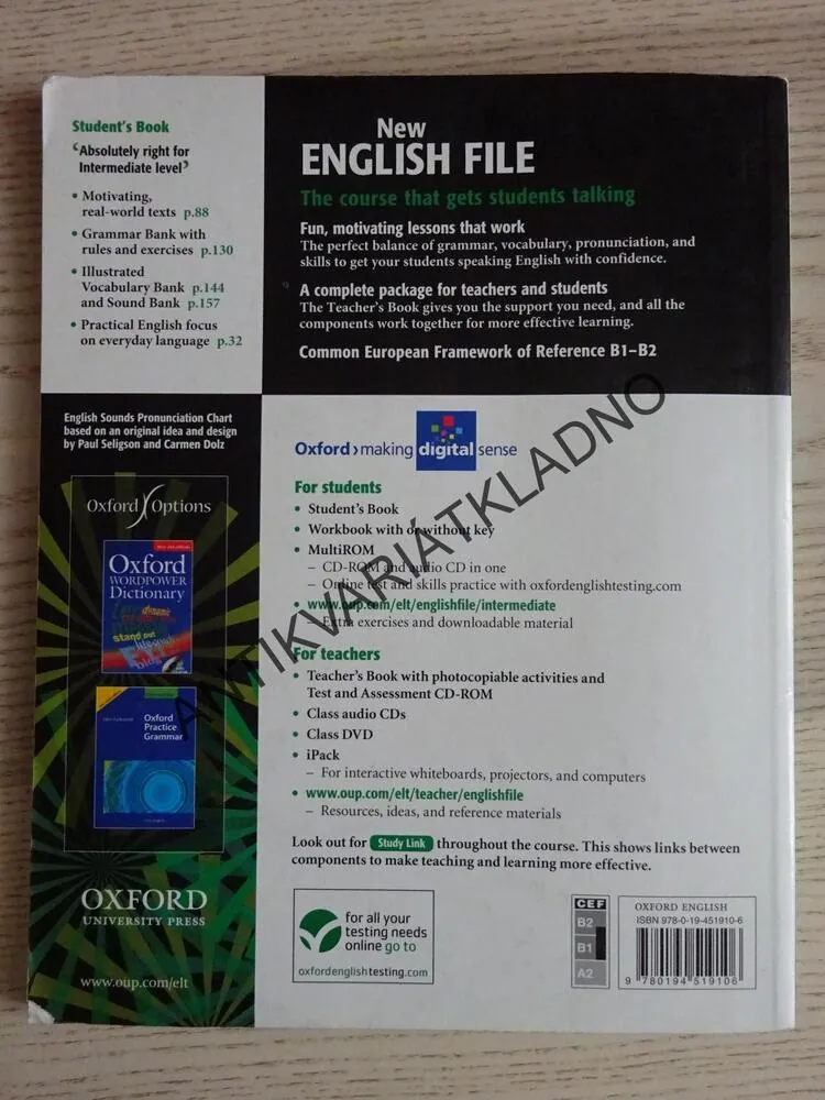 NEW ENGLISH FILE, OXFORD ENGLISH, CLIVE OXENDEN, ANGLIČTINA, ANGLICKY, UČEBNICE
