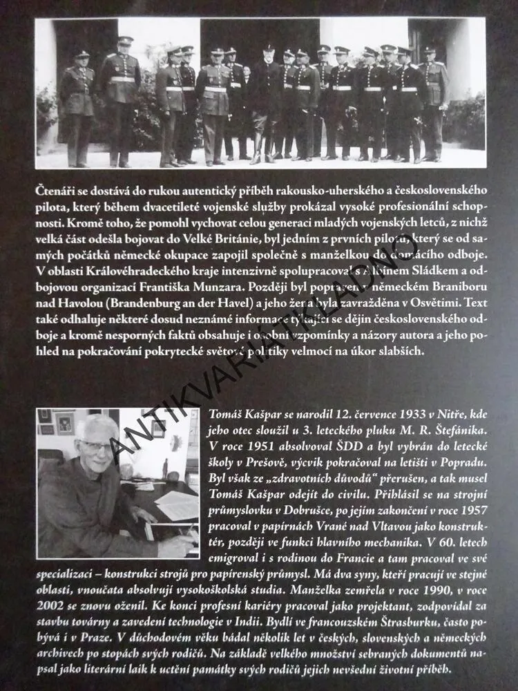 VÝKŘIK ZE ZAPOMNĚNÍ, TOMÁŠ KAŠPAR, **an