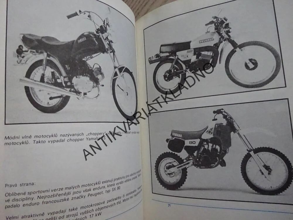 MALÉ MOTOCYKLY, KAREL BERÁNEK, **an