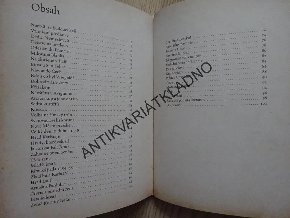 KAREL IV., PAMÁTNÁ MÍSTA TEHDY A DNES, JIŘÍ MARTÍNEK, **an