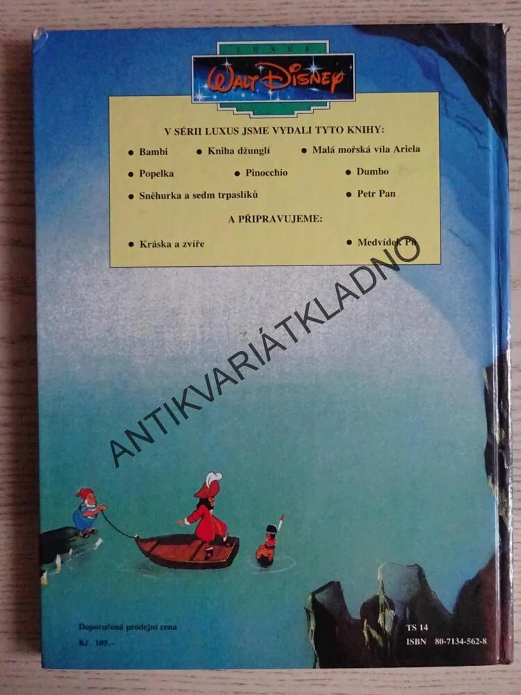 PETR PAN, DISNEY, **an