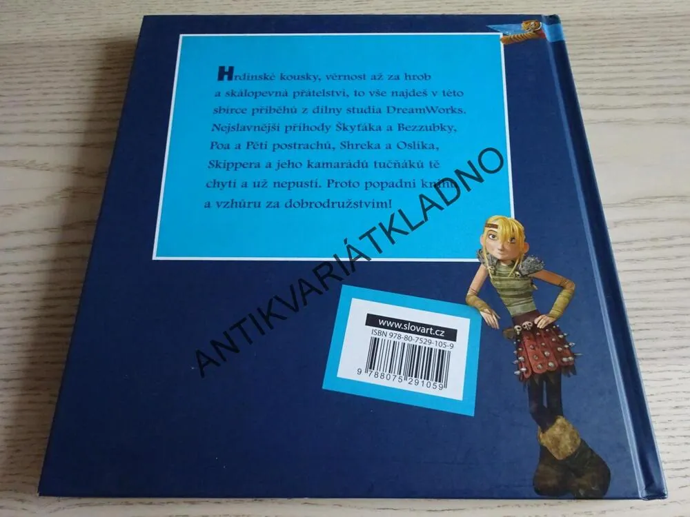 VZHŮRU ZA DOBRODRUŽSTVÍM, SHREK, MADAGASKAR, KUNG FU PANDA, JAK VYCVIČIT DRAKY, **an