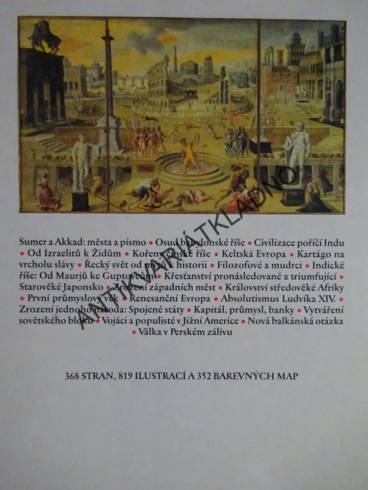 DĚJINY LIDSTVA, OD PRAVĚKU DO KONCE XX. STOLETÍ, **an